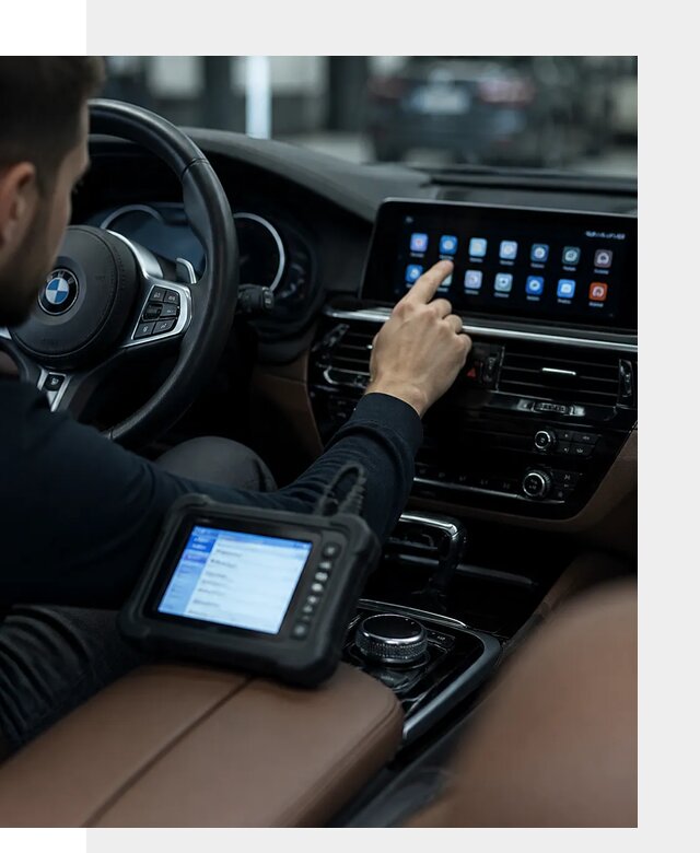 Установка приложений и мультимедиа сервисов BMW в Городце
