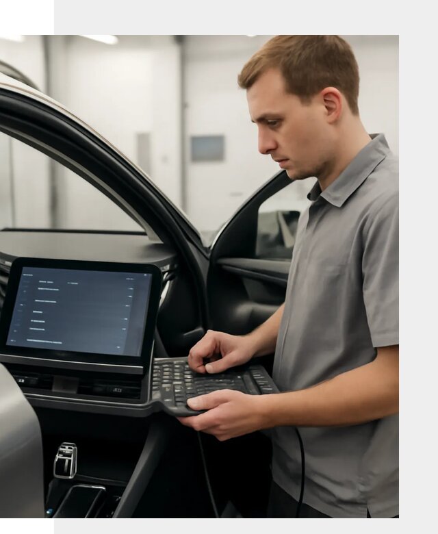 Русификация мультимедиа автомобилей Lynk Co в Городце