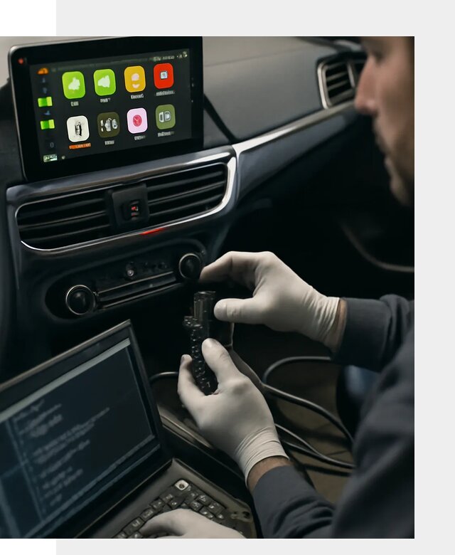 Активация Apple CarPlay в Городце для штатной мультимедиа
