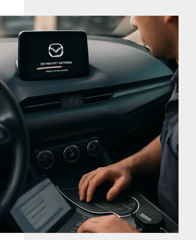Установка приложений Mazda на мультимедийную систему в Городце