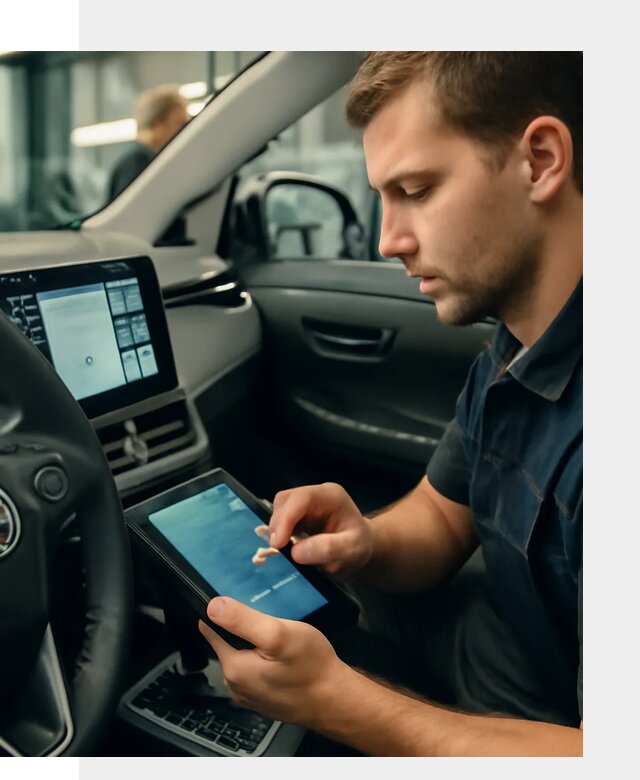 Установка приложений Toyota на мультимедиа в Городце